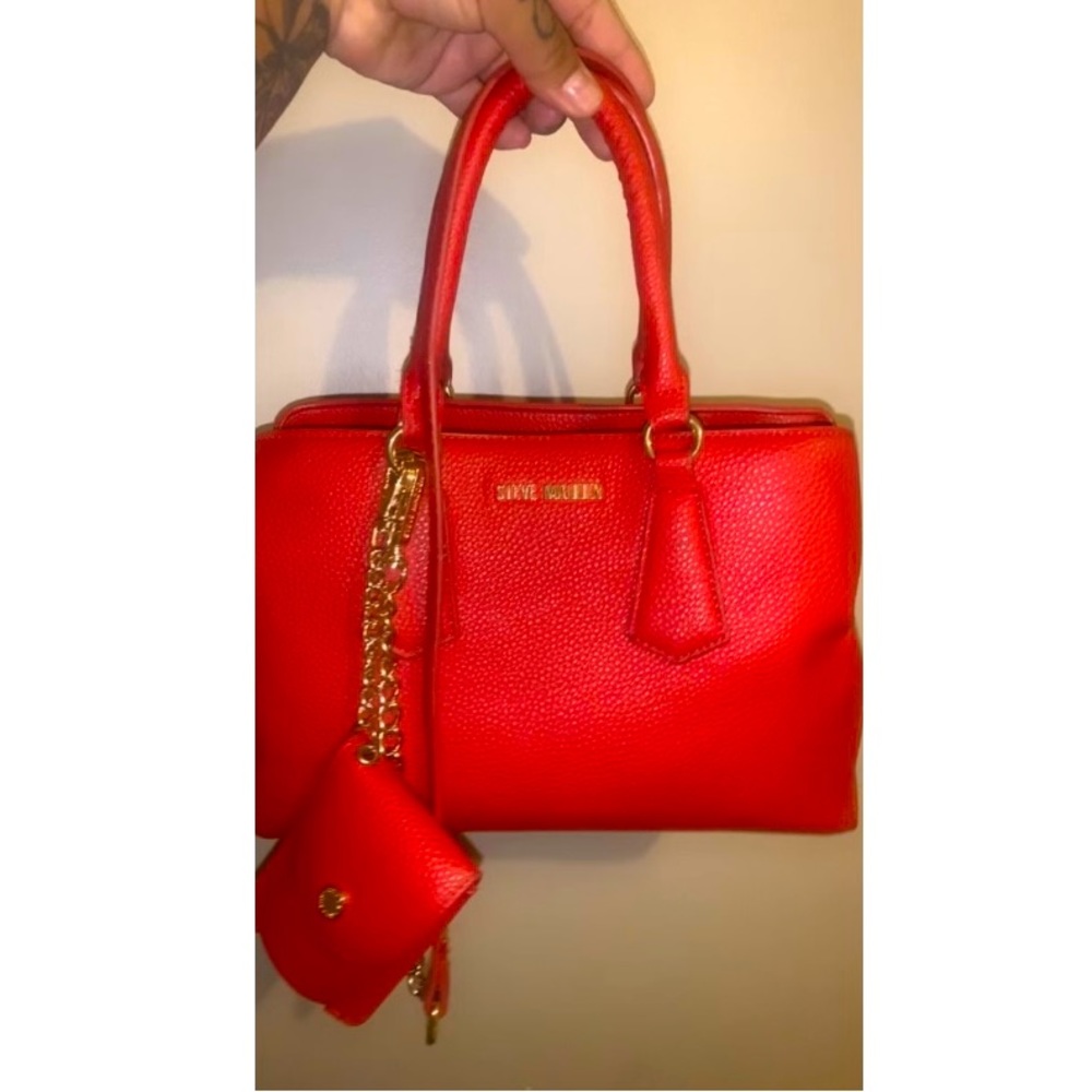 Red Steve Madden Purse